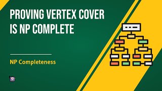 Proving vertex cover problem is NP Complete [upl. by Liagibba993]