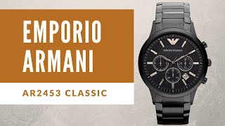 Emporio Armani AR2453  Black and Stealthy Quick Unbox [upl. by Suzanne734]