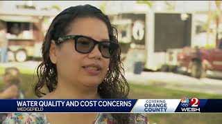 Wedgefield homeowners voice concerns about water quality  Emily Bonilla OC Commissioner District 5 [upl. by Sitsuj]