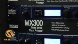 Lexicon MX300 And MX500 Reverb Processors WNAMM 2007 [upl. by Burnard]