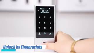 Secukey OLED LCD Tuya WIFI Access Controller IP66 waterproof Fingerprint amp Card amp PIN amp Phone [upl. by Rolyks]