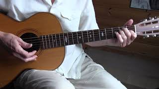 Key to the Highway  Slow EZ Acoustic Blues Lesson TAB available [upl. by Behlke]