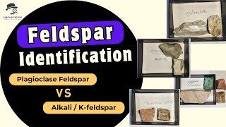 Feldspar  Plagioclase vs Alkali  kfeldspar Mineralogy in hand specimen amp thin section [upl. by Shargel33]