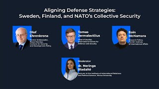 Panel 5 “Aligning Defense Strategies Sweden Finland and NATO’s Collective Security” [upl. by Ais]