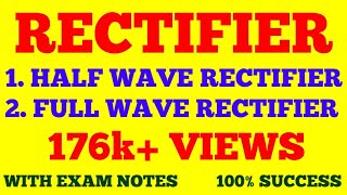 half wave rectifier and full wave rectifier experiment [upl. by Kered]