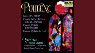 Poulenc Quatre motets pour le temps de Noël FP 152 No 3 Videntes stellam [upl. by Kaehpos218]