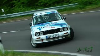 1 Hunsrück Rallyesprint 2016 HD  action drifts amp pure sound [upl. by Akimrehs]