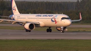 Ural Airlines planes [upl. by Elleynad]