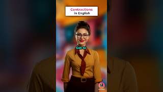 Contractions in English esllearners education englishlanguage [upl. by Eniarol]