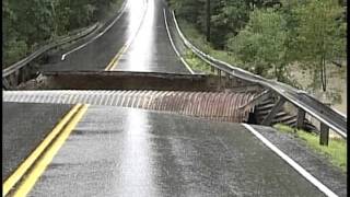 Road Collapse Maine 2008 [upl. by Aenyl500]