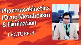 Pharmacokinetics  Drug Metabolism amp Elimination [upl. by Anilesor]