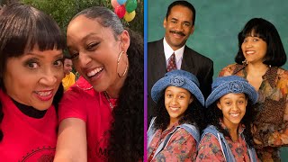 Tia Mowry Has CHAOTIC Reunion With Sister Sister Mom Jackée Harry [upl. by Lurette]