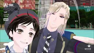 MMD x Twisted Wonderland Selfies feat Vil and Neige [upl. by Yatnoj]