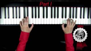 JS BACH  Arioso Piano Tutorial SLOW part 1 [upl. by Rahmann589]