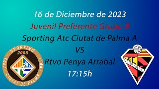 Juvenil Atc vs Rtvo Penya Arrabal [upl. by Yblok]