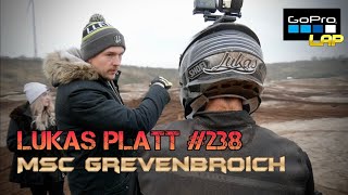 Motocross VLOG Pasta501 164  MSC Grevenbroich GoPro Lap FULL HD Lukas Platt 238 [upl. by Nesiaj836]