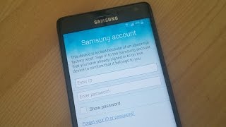 Disable Bypass Reactivation Lock Samsung Account Lock on any Samsung Galaxy Device [upl. by Eniffit]