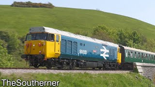 Swanage Railway  Diesel Gala 1213052023 [upl. by Cimbura]