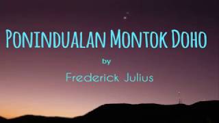 DUSUN SONG Sabahan Frederick Julius  ponindualan montok doho Vokal  lirik Popular Song [upl. by Neelhsa]