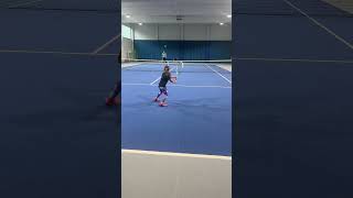 Forehand Cross Court  tennisforehand tenis viralshort [upl. by Kcirredal]