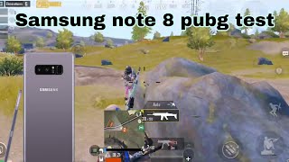 Samsung Galaxy note 8 plus PUBG test in 2023  fps and graphics test with fps meter  PUBG mobile [upl. by Malissia]