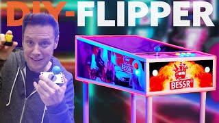 DIY Flipperautomat für 200 Euro BEGEISTERT PinballFans [upl. by Latsyc416]