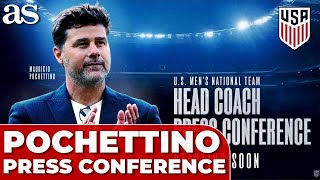 MAURICIO POCHETTINO PRESS CONFERENCE [upl. by Atirak]