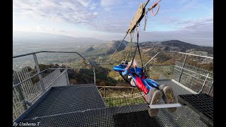 Zipline Italia la più lunga e più veloce del mondo è qui [upl. by Sarid]