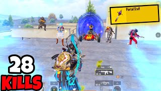 I Teleported Behind The Enemies Using The Portal Staff • 28 KILLS • BGMI Gameplay [upl. by Gilberte470]