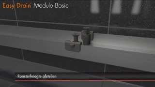 Douchegoot plaatsen – Easy Drain Modulo Basic Nederlands [upl. by Ytsud886]