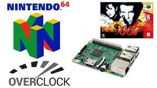 Nintendo 64 Performance Before and After Overclock Pi 3  Goldeneye 64 Test [upl. by Shandie]