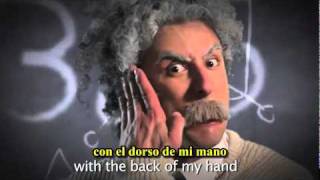 Einstein vs Stephen Hawking Epic Rap Battles of History 7 Subtitulado Español [upl. by Cyprus991]