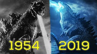 Evolution of Godzilla in Movies 19542019 [upl. by Sanyu901]