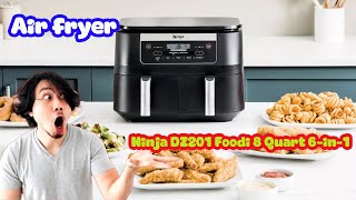 Ninja DZ201 Air Fryer  Full guide Pros Cons and Secret tips [upl. by Nerfe314]