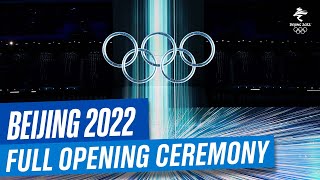 Beijing2022 Opening Ceremony  Full Replay [upl. by Winshell319]