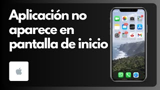 Cómo solucionar el problema de que una aplicación no aparece en la pantalla de inicio del iPhone [upl. by Acinnej194]