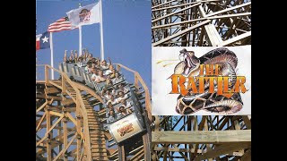 Original Rattler at Fiesta Texas in 1992 with POV and aerial shots [upl. by Shaff]