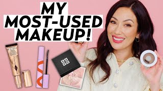 My MostUsed Makeup Products Best Makeup from Sephora ULTA amp More  Susan Yara [upl. by Enitsyrhc408]