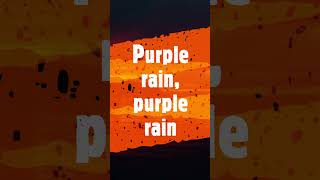 Purple Rain Lyrics Shorts lyrics short [upl. by Paquito994]