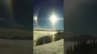 What Are Sun Dogs Halos around the Sun unknownfacts phenomenon [upl. by Gotthard]