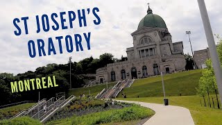 StJoseph Oratory  Montreal  Family Road Trip part 2 [upl. by Aztilem554]