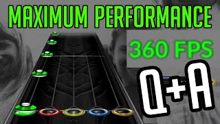 Performance Boosting Tips  Clone Hero QampA 2 [upl. by Hawk]