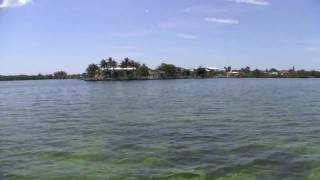 FLORIDA KEYS  Going up Tavernier Creek [upl. by Tabber875]