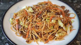 Marion’s Kitchen Asian Hoisin Beef Noodles Recipe  Turn Pasta into Chinese Ramen Noodles 4K ASMR [upl. by Karla]