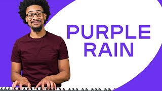 Learn the piano chords to ‘Purple Rain’ by Prince  Playground Sessions [upl. by Nefen]