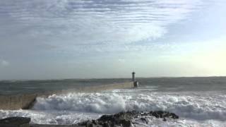 Tempête Phare dAudierne  8022016 57 [upl. by Pani]