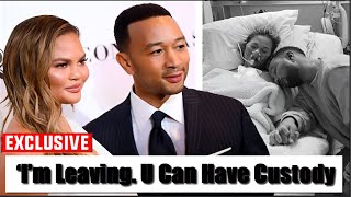 ‘I’m Leaving U Can Have Custody’ John Legend Leaves Chrissy Teigen After He Shares New Video [upl. by Adnilev]