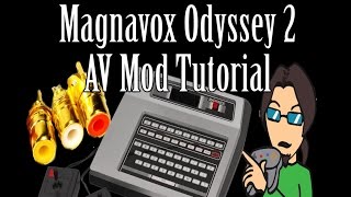 Magnavox Odyssey 2 AV Mod Tutorial  Derik64 [upl. by Hally]