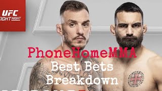 UFC Fight Night Moicano vs BSD Breakdown [upl. by Meris]