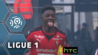 Goal Ousmane DEMBELE 1  Stade Rennais FC  FC Nantes 41 201516 [upl. by Anaib854]